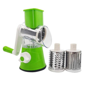 Manual Vegetable Cutter Slicer Multifunctional Round Mandoline Slicer Potato Cheese Slicer Shredder Kitchen Gadgets