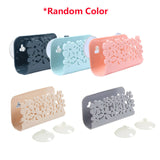 Kitchen Bathroom Drying Rack Toilet Sink Suction Sponges Holder Rack Suction Cup Dish Cloths Holder Scrubbers Soap Storage