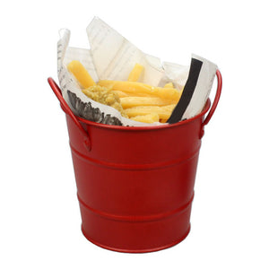 Snack Double Ear Mini Home Multipurpose Bars Food Bucket Tableware Kitchen French Fries Basket Dining Pail Dinnerware