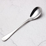 304 Stainless Steel Soup Spoon Coffee Stirring Spoons Thick Titanium Plated Kitchen Dining Bar Mini Dessert Spoon Dinnerware