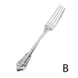 Vintage Style Stainless Steel Cutlery Western Food Coffee Tools  Cutlery Kitchen Dining Bar Tools