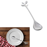 New Leaf Shape Gold Silver Fork Kitchen Dining Room Bar Cutlery Dessert Tea Tableware Fruit Fork Tableware Gifts