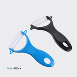 Antioxidant Ceramics Potato Peeler Parer Vegetable Fruit Carrot Peeler Cutter Parer Multi-Color Handle Kitchen Gadgets