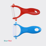 Antioxidant Ceramics Potato Peeler Parer Vegetable Fruit Carrot Peeler Cutter Parer Multi-Color Handle Kitchen Gadgets