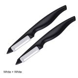 Antioxidant Ceramics Potato Peeler Parer Vegetable Fruit Carrot Peeler Cutter Parer Multi-Color Handle Kitchen Gadgets