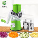 DUOLVQI Manual Vegetable Cutter Slicer Multifunctional Round Mandoline Slicer Potato Cheese Kitchen Gadgets Kitchen Accessories