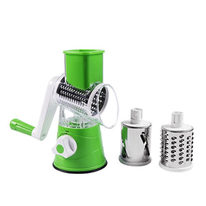 DUOLVQI Manual Vegetable Cutter Slicer Multifunctional Round Mandoline Slicer Potato Cheese Kitchen Gadgets Kitchen Accessories