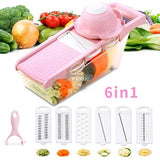 Mandoline Vegetable Fruits Tool Grater Cutter Shredder Garlic Meat Chopper Carrot Potato Slicer Salad Maker Kitchen Gadgets